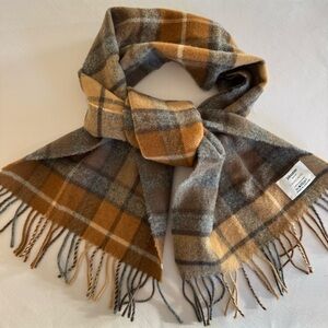 VTG Johnstons 100% Lambswool Classic Plaid Scarf | made in Scotland 🏴󠁧󠁢󠁳󠁣󠁴󠁿